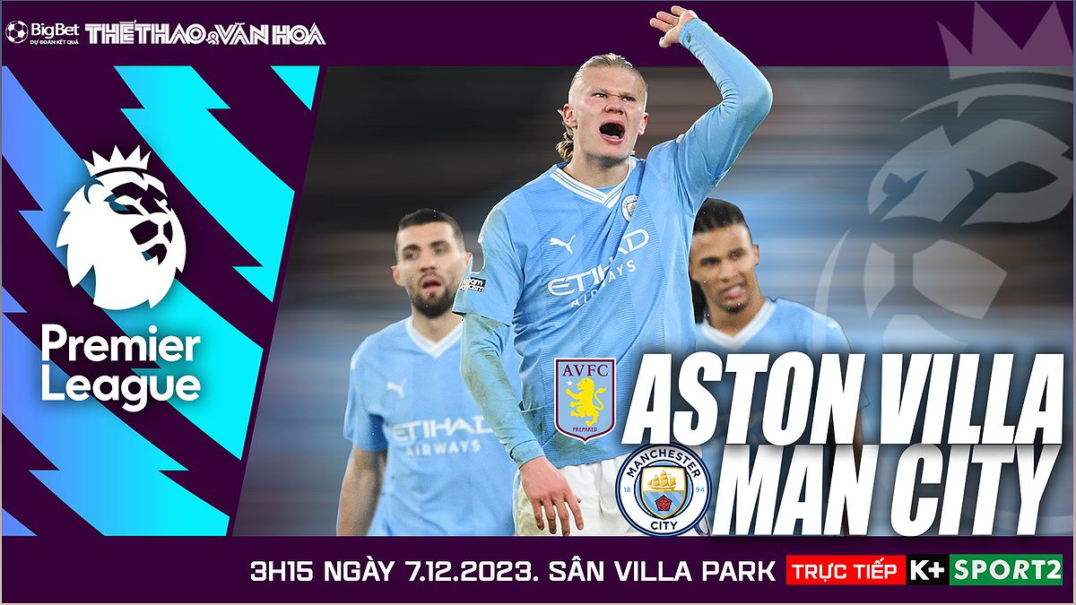 Nhận định trận Aston Villa vs Man City: Dự đoán tỷ số và đội hình dự kiến - 1607992064