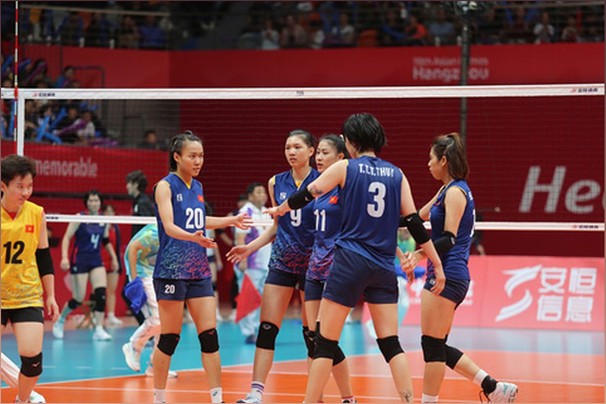 Tuyển bóng chuyền nữ Việt Nam gặp thách thức từ Nhật Bản ở bán kết - -679279630