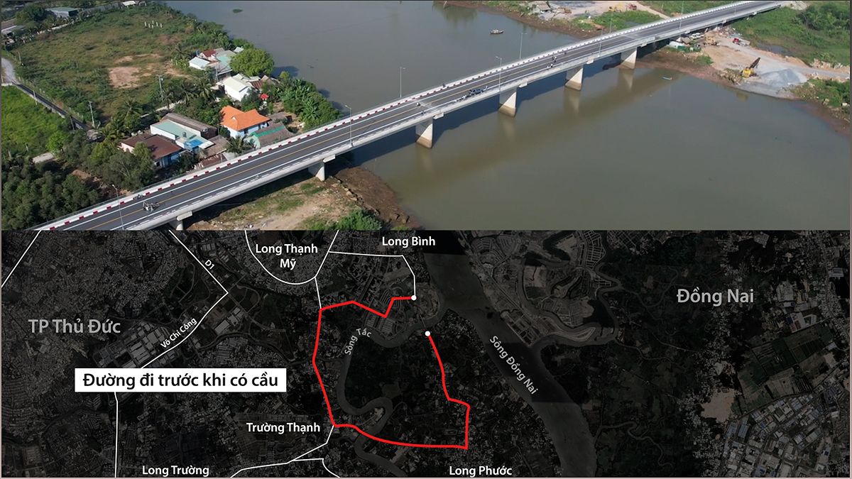 Cầu Long Đại hoàn thành: Tạo điều kiện thuận lợi cho người dân TP Thủ Đức - -1312033396