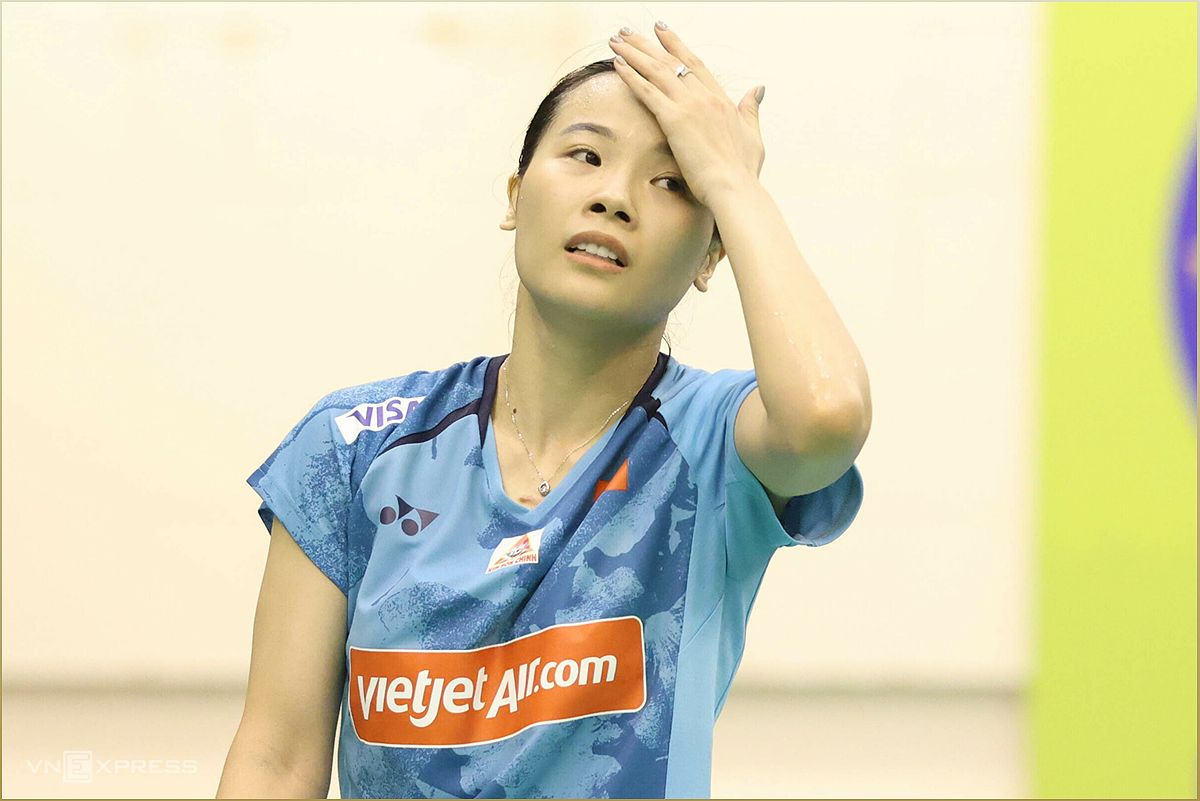 Nguyễn Thùy Linh chia sẻ cảm giác thi đấu sau chiến thắng ở tứ kết Vietnam Open 2023 - 696013798