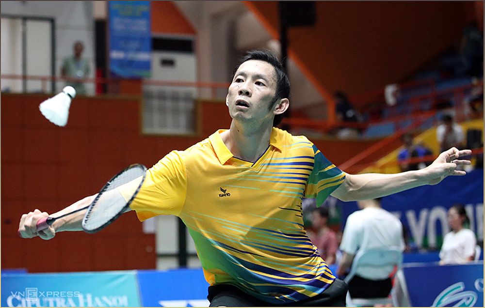 Nguyễn Tiến Minh thất bại trước Lin Kuan Ting tại giải cầu lông Vietnam International Challenger - 737018440