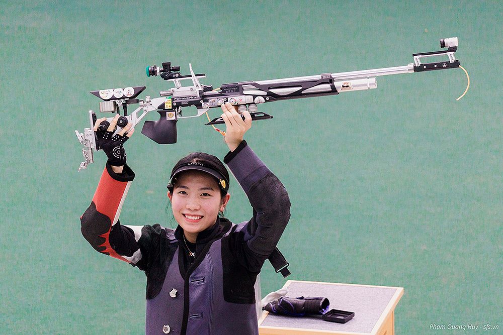 Lê Thị Mộng Tuyền giành vé Olympic Paris 2024 sau thành tích xuất sắc tại giải bắn súng châu Á - -1360962794