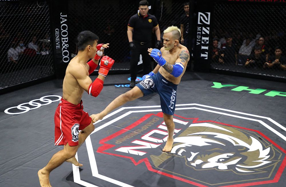 Võ sĩ Brazil Robson Oliveira thất bại trong trận đấu MMA hạng 60kg tại giải LION Championship 05 - -248920777