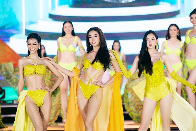 3 người đẹp Miss World Vietnam 2019 tỏa sáng trong màn trình diễn bikini - 2048519441