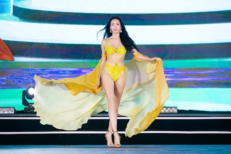 3 người đẹp Miss World Vietnam 2019 tỏa sáng trong màn trình diễn bikini - -110885573