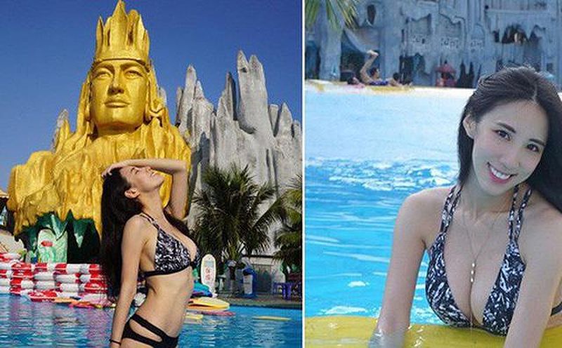 Hot girl Dao Dao gây tranh cãi với bức ảnh bikini tại công viên Suối Tiên - 413019558