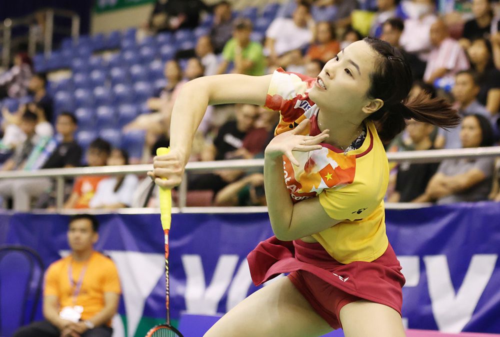 Nguyễn Thuỳ Linh tiến vào tứ kết giải Cầu lông Quốc tế Vietnam Open 2023 - -696536568